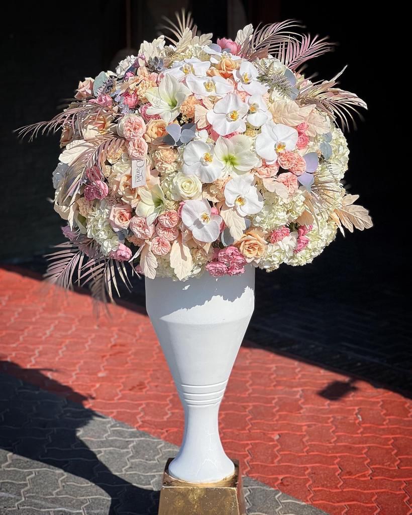 Orchid With Hydrangea